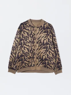 PARFOIS Bomber Reversible Marr&oacute;n Sale
