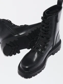 PARFOIS Bota Track Acordonada Negro New