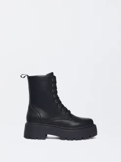 PARFOIS Bota Track Acordonada Negro Online