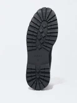 PARFOIS Botas Chelsea Rasas Negro New