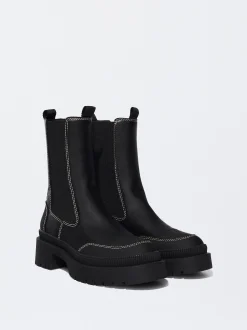 PARFOIS Botas Con Suela Track Negro Hot
