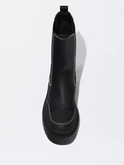 PARFOIS Botas Con Suela Track Negro Hot