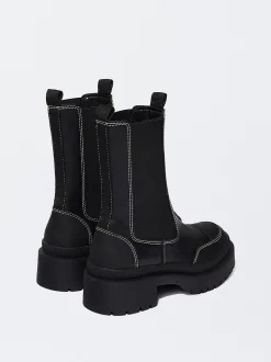 PARFOIS Botas Con Suela Track Negro Hot