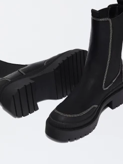 PARFOIS Botas Con Suela Track Negro Hot