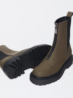 PARFOIS Botas Con Suela Track Caqui Flash Sale
