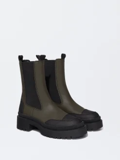 PARFOIS Botas Con Suela Track Caqui Store