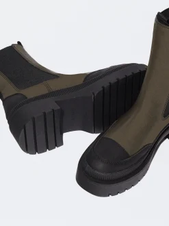 PARFOIS Botas Con Suela Track Caqui Store