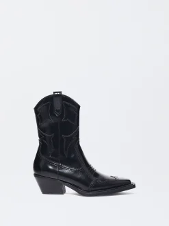 PARFOIS Bot&iacute;n Cowboy Acharolado Negro Clearance