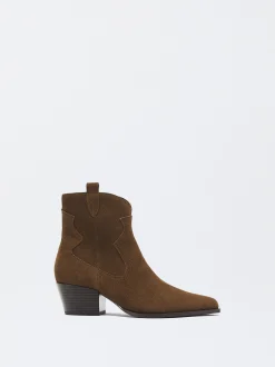 PARFOIS Bot&iacute;n Cowboy De Piel Marr&oacute;n Clearance