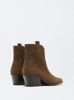 PARFOIS Bot&iacute;n Cowboy De Piel Marr&oacute;n Clearance