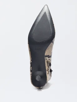 PARFOIS Bot&iacute;n Estampado Animal Tac&oacute;n Kitten Beige Best Sale