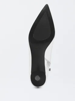 PARFOIS Bot&iacute;n Metalizado Tac&oacute;n Kitten Plateado Cheap