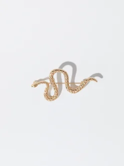 PARFOIS Broche Con Cobra Dorado Store