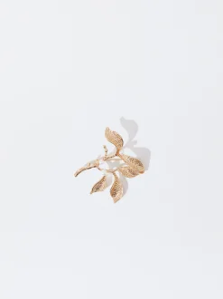 PARFOIS Broche Con Perlas Blanco Best