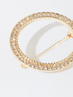 PARFOIS Broche Con Strass Dorado Hot