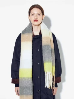 PARFOIS Bufanda Con Flecos Multicor Hot