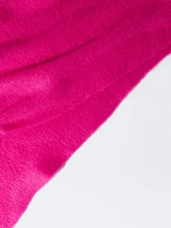 PARFOIS Bufanda Con Flecos Fucsia Cheap