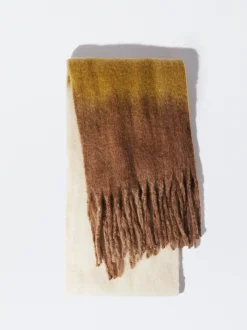 PARFOIS Bufanda Con Flecos Multicor Best