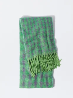 PARFOIS Bufanda Con Flecos Con Lana Y Alpaca Multicor Online