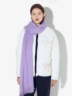 PARFOIS Bufanda Con Lentejuelas Violeta Shop