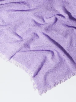 PARFOIS Bufanda Con Lentejuelas Violeta Shop