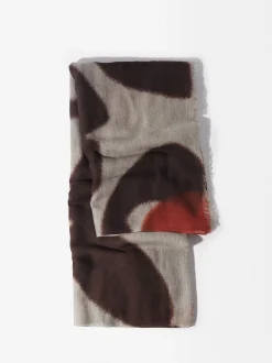 PARFOIS Bufanda De Lana Estampada Multicor Best Sale