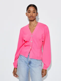 PARFOIS C&aacute;rdigan Cashmere Rosa Cheap