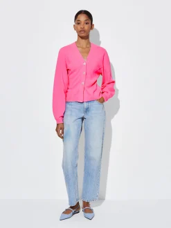 PARFOIS C&aacute;rdigan Cashmere Rosa Cheap