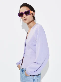PARFOIS C&aacute;rdigan Cashmere Violeta Online
