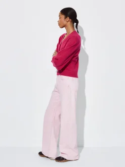 PARFOIS C&aacute;rdigan Cashmere Fucsia Best Sale