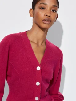 PARFOIS C&aacute;rdigan Cashmere Fucsia Best Sale