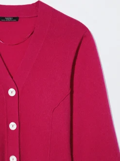 PARFOIS C&aacute;rdigan Cashmere Fucsia Best Sale