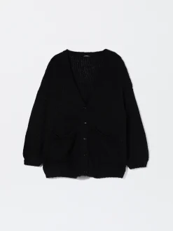PARFOIS C&aacute;rdigan Con Mezcla De Lana Negro Store