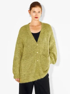 PARFOIS C&aacute;rdigan Con Mezcla De Lana Verde Best
