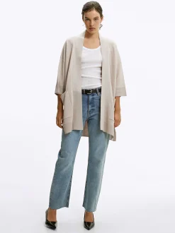 PARFOIS C&aacute;rdigan De Punto Beige Discount