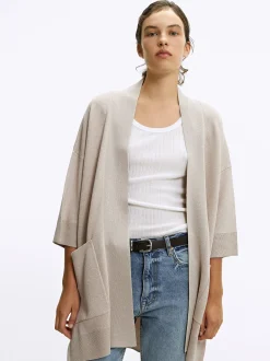 PARFOIS C&aacute;rdigan De Punto Beige Discount