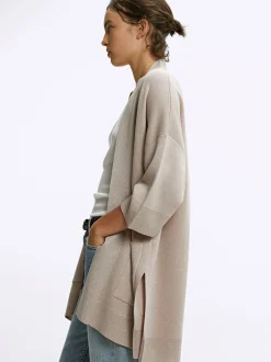 PARFOIS C&aacute;rdigan De Punto Beige Discount