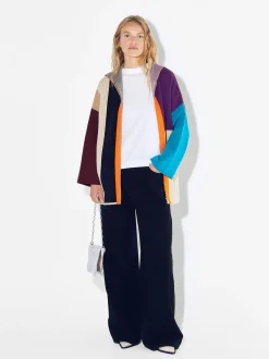PARFOIS C&aacute;rdigan De Punto Estampado Multicor Fashion