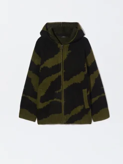 PARFOIS Cárdigan De Punto Jacquard Multicor Clearance