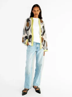 PARFOIS C&aacute;rdigan De Punto Jacquard Multicor Best