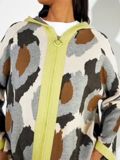 PARFOIS C&aacute;rdigan De Punto Jacquard Multicor Best