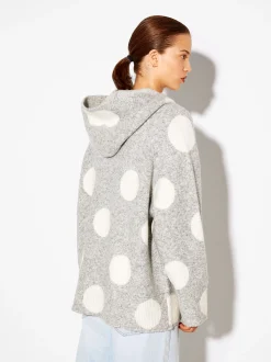 PARFOIS C&aacute;rdigan De Punto Jacquard Gris Hot