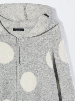 PARFOIS C&aacute;rdigan De Punto Jacquard Gris Hot