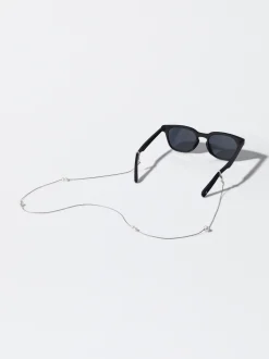 PARFOIS Cadena Para Gafas Con Perlas De Agua Dulce Plateado Cheap