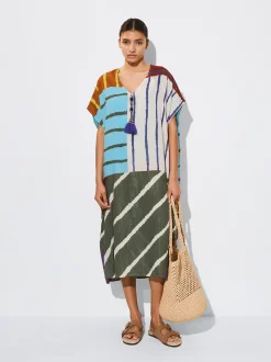 PARFOIS Caft&aacute;n Modal Estampado Multicor Sale
