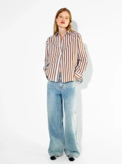 PARFOIS Camisa 100% Algod&oacute;n Multicor Outlet