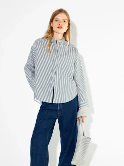 PARFOIS Camisa 100% Algod&oacute;n Gris New