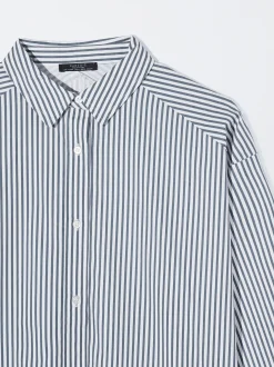 PARFOIS Camisa 100% Algod&oacute;n Gris New