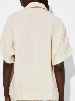 PARFOIS Camisa 100% Lino Crudo Best Sale