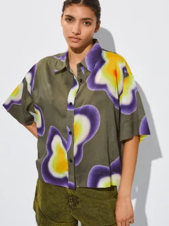 PARFOIS Camisa Algod&oacute;n Estampada Multicor Shop